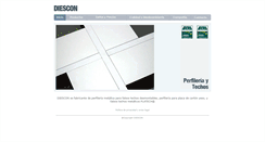 Desktop Screenshot of diescon.net